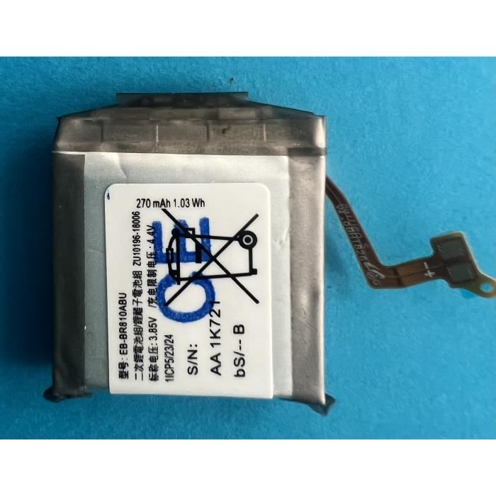 BATTERIE ORIGINALE EB BR810ABU SAMSUNG GALAXY WATCH 42mm SM R810