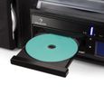 Chaîne hifi stéréo compacte - Auna DS-2 - avec platine vinyle - lecteur CD & radio - encodageMP3 - ports USB-SD - haut-parleur - 2 v-2