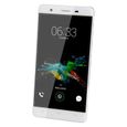 ggir-Cubot S500 Smartphone 2+16Go Déverrouillage Par Empreinte Digitale 4G ​​Lte Android 5.1 Mtk6735 Quad Core, Blanc-2