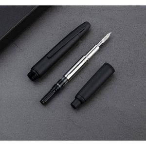 Stylo Plume Jinhao 301 – Plume Fine, Design Noir Avec Diamant, Cartouche Standard