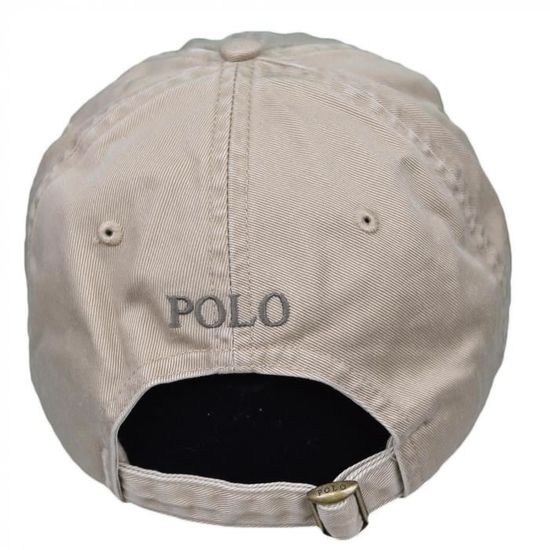 Casquette ralph lauren marron hot sale