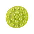 Ventouse forte à double face pour bol ou assiette pour bébé Tapis de table antidérapant à couverts en forme de bol(vert)---RAC-3
