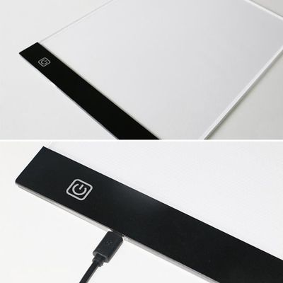 Tablette Lumineuse A5 Pour Dessin - Luminosité Réglable, USB - Pour Calligraphie, Croquis