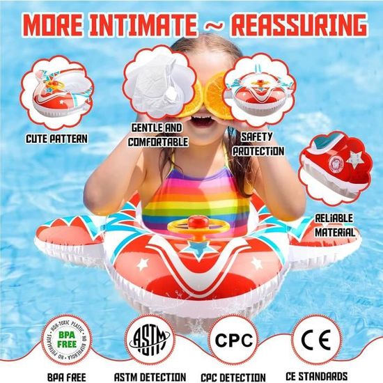 Brassards-Ceinture Piscine Evolutif TISWIM Enfant 15 à 30 kg Savane beige NABAIJ