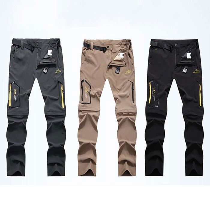 Pantalon Outdoor Life Homme 36x30 – Convertible, Stretch, Cargo, Vert (occasion)