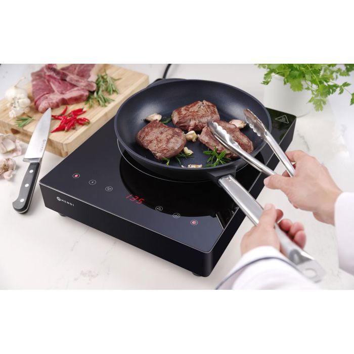 Kokplatta induktion 3500W Svart Kitchen Line Hendi – Smörgåsbord Kokplatta induktion 3500W Svart Kitchen Line Hendi – Smörgåsbord