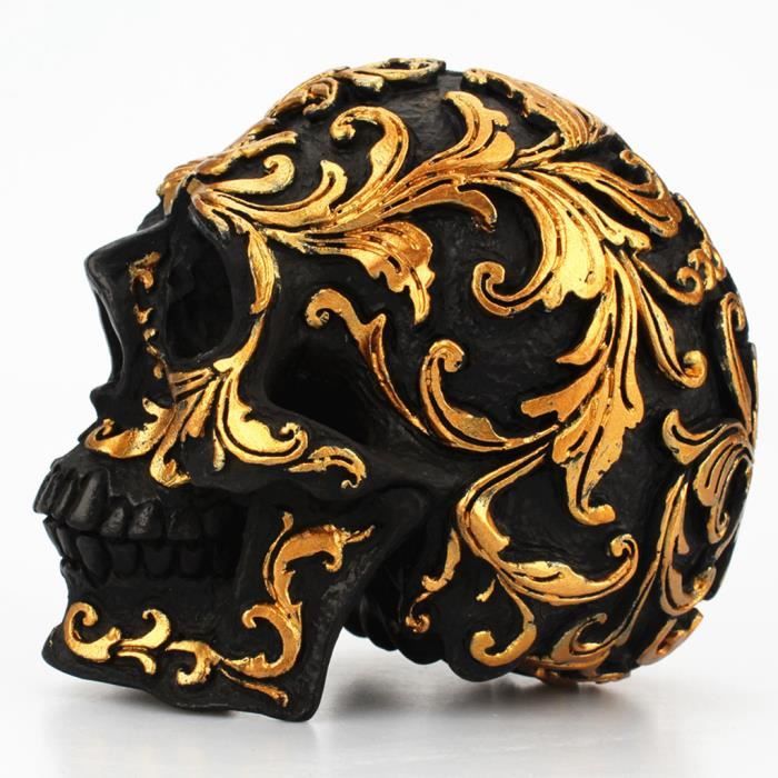 Statues Skull Head en résine - Tête de mort