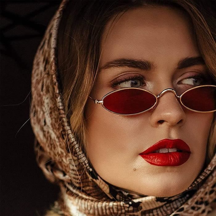 4 Pieces Lunettes de Soleil Ovales Vintage Petites Lunettes de Soleil Ovales Lunettes de Soleil Femme Ovale Retro Hippie Lu 8726 Achat Vente lunettes de soleil Femme Cdiscount