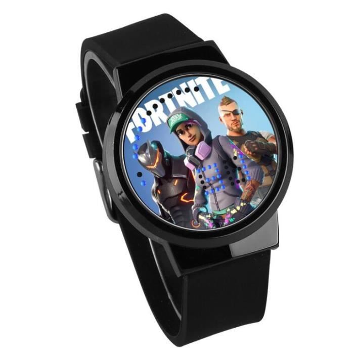 Montre Fortnite à Quartz - Cadran Multicolore - Bracelet Gris 18 Mm - Occasion Très Bon état