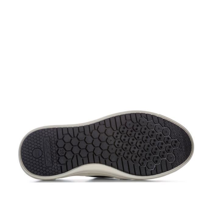 Baskets Geox Aveup A enfiler pour fille en gris