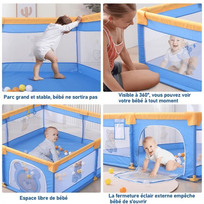 NUBUNI Piscine a Balle pour Bébé : Parc Bébé Balle : Bebe Parc pour Bebe :  Tapis Pliable Bebe : Parcs pour bébé : Piscine Pliabl29 - Cdiscount  Puériculture & Eveil bébé