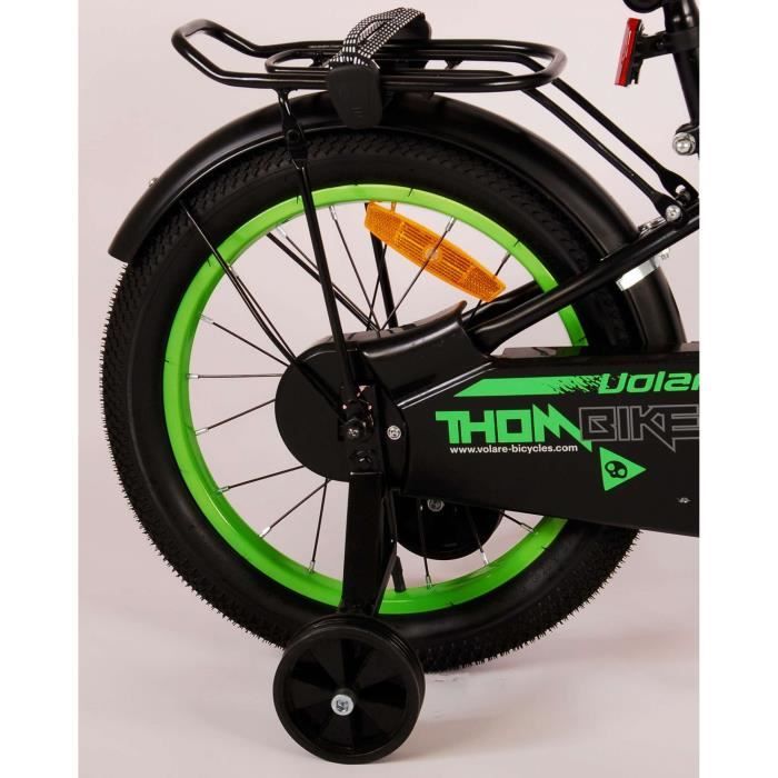 Vélo pour enfants Volare Thombike Garçons 16 pouces Noir