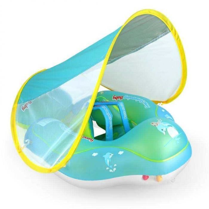 CO22171-BOUEE. anneau de natation 50 . pour bébé. protection UV. flotteur  gonflable avec auvent. entraîneur de natation. jouets de - Cdiscount Jeux -  Jouets