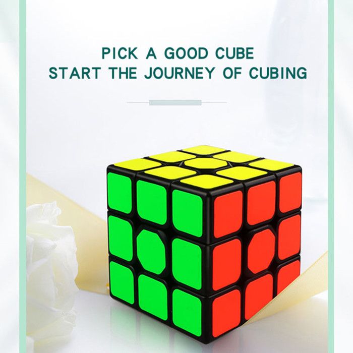 Zkaoai Mini Cubes Magiques, 12 pcs Cube Magique, 3 x 3 x 3 cm Puzzle Magic Cubes, Cubes de Vitesse, Magic Cube Jouets Cadeaux, Puzzle Cadeau pour Anniversaire d'enfant Jeux de Voyage