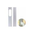 Joint de fenêtre universel pour climatiseur mobile, réglable 55-110 cm, largeur 7,5 cm, 2 plaques PVC, installation facile, Abysse