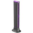 Tour sans pales 37cm - Lot 1, Vertical/horizontal rechargeable USB - Ventilateur ALURRA