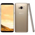 D'or-Pour Samsung Galaxy S8 G950U 64GB    (écouteur+chargeur Européen+USB câble+boîte)-0