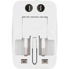 Adaptateur de Voyage - ZISONIX - Universel - Accepte 150 prises - Pour voyages internationaux - Rectangulaire