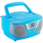 BIGBEN KIDS Lecteur Radio CD Portable - BIGBEN INTERACTIVE - CD60BLSTICK - Bleu + Stickers