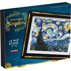 Kit loisir créatif - LANSAY - Collection Sequins - La nuit étoilée - Van Gogh - Dès 14 ans