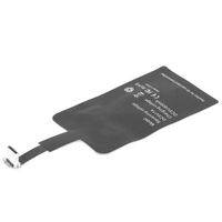 GOTOTOP Chargeur Micro USB Qi Type C Récepteur de charge sans fil Qi Type C Adaptateur de chargeur universel Micro USB pour