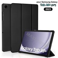 Housse Étui Samsung Galaxy Tab A9+ (11") Coque Galaxy Tab A9+ (2023), SM-X210/215/216, Noir