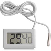 Thermomètre LCD numérique Mini capteur de température Sonde Thermomètre LCD numérique