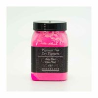 Pigment pour création de peinture - pot 100 g - Rose fluo