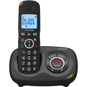 Téléphone fixe XL595 B Voice, téléphone sans fil répondeur avec g