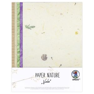 PAPIER CRÉATIF Papier creatif - aquarelle - banane - chanvre - du monde - fait-main - foscari Ursus - 61620003