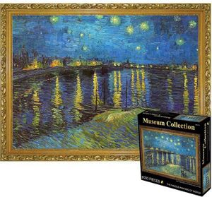 PUZZLE Puzzle 3000 pièces Vincent Van Gogh Adulte Nuit ét