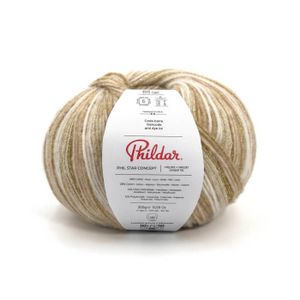 Lot De 5 Pelotes De Laine PHIL LIGHT ABSINTHE - Acrylique Jaune - Aiguille 6 - Marque Phildar