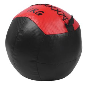 MEDECINE BALL ZERONE Wall Ball En Cuir PU Poids 2.2lb Fitness Core Training 10697