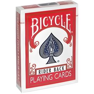 Jeu de carte simple 100% Plastique Poker Cards Deck 2X BICYCLE CLEAR 