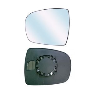 07=/> Miroir glace de rétroviseur remplacement droite Fiat 500