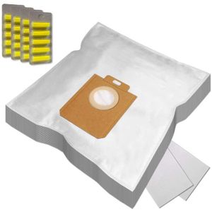 attachement a /ét/é am/élior/é blupalu I 20x Sac /à poussi/ère pour aspirateur Electrolux Ergospace Dust Magnet Hepa 12 I 20 pi/èces I avec filtre /à poussi/ère adaptateur