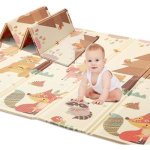 Tapis enfants bébé de sol en mousse [200x180 cm]Tapis de Jeu Ramper Zone  pour Enfants Coussin d'escalade Pliable - Cdiscount Maison