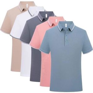 POLO Lot de 5 Polos Homme Ete Manches Courtes Top Elegant Respirant Tissu Confortable