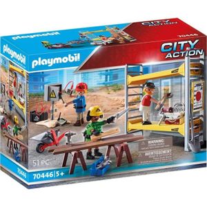 Playmobil 71045 Ouvriers de voirie - City Action - Travaux de