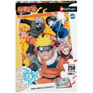 PUZZLE Nathan - Puzzle 250 pièces - Naruto à l'académie d