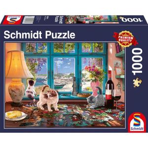 PUZZLE Puzzle romantique - SCHMIDT SPIELE - 1000 pièces -