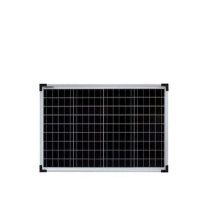 KIT PHOTOVOLTAIQUE Enjoy solar Mono 50 W 12V Panneau solaire monocristallin Panneau solaire photovoltaïque idéal pour camping-car, abri de jardin, 147