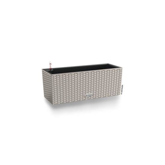 Fioriera Balconera Lechuza Color Capri - 50 Cm, Con Sistema Di Irrigazione E Inserti Intercambiabili, Per Balconi E Terrazzi - 4