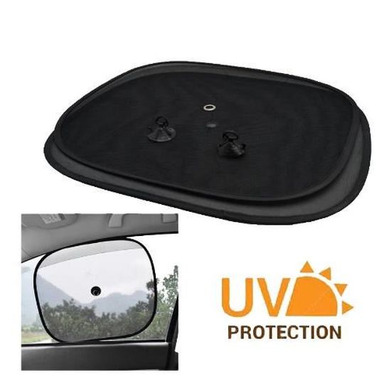 Pare-soleil Pare-battage Noir Ultra-large 730 X 550 Mm – Protection Renforcée Pour Voiture Et Camping-car