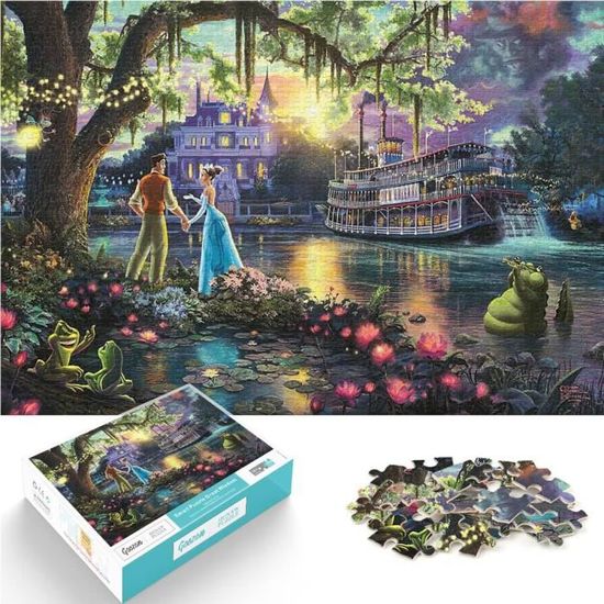 Brave Dragon Puzzle Für Erwachsene – 1000 Teile, 75x50 Cm, Aus Holz, Mit Poster, Entspannendes Denkspiel