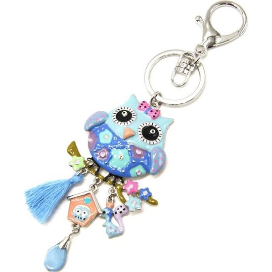 Porte-clés Extraterrestre Petit-gris En Acier Inoxydable - Cabochon Imprimé 2.6 Cm, Anneau 3 Cm - Cadeau Original Et Amusant