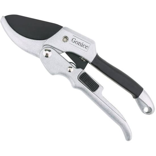 Gonicc Sécateur à Crémaillère Enclume Et Cliquet Automatique Gpps 1011 Cisaille Haies Jardin Coupe Branches - 12