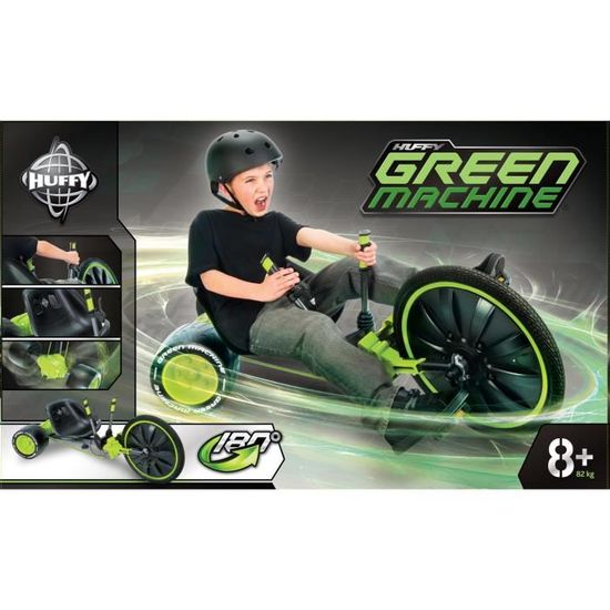 Go Kart Huffy Green Machine avec Alloy Freins et 2 Joysticks Vert 85 Assemblee Cdiscount Jeux Jouets