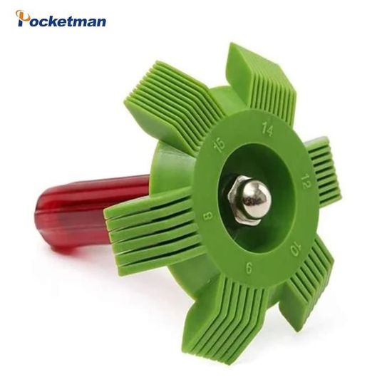 3 Pinceaux Nettoyeurs D'ailettes De Climatiseur En Acier Inoxydable - Pour Condenser, Radiateur Et échangeur Thermique