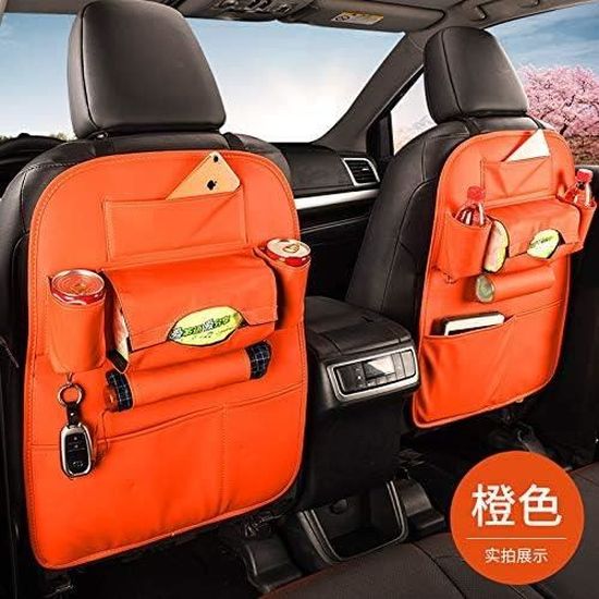 NFAHBAQA Organisateur Siège Arrière Voiture Pour Nissan X Trail 5Seats 2014-2021, Multifonction Boîte De Rangement De Voiture Étanche Organiseur De Voyage,C/Two Pieces